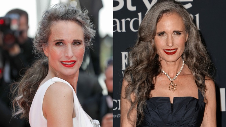 Andie MacDowell en 2021