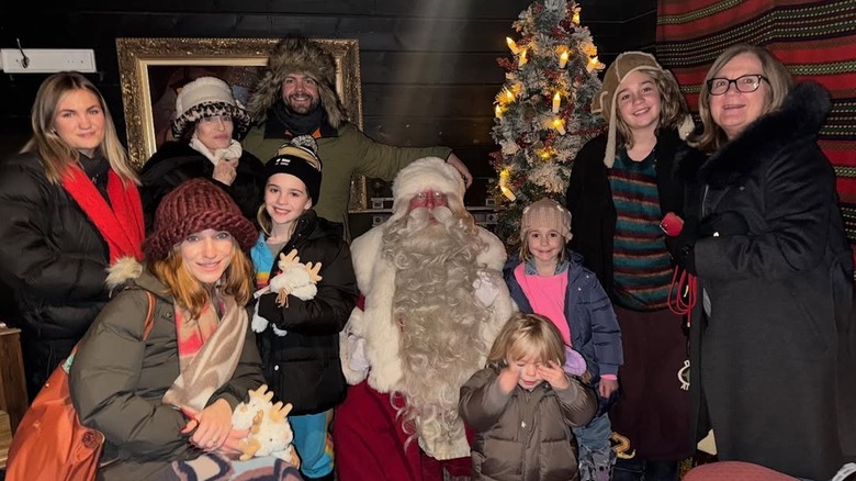 Sharon Osbourne, Jack Osbourne, Aree Osbourne y familia en Finlandia