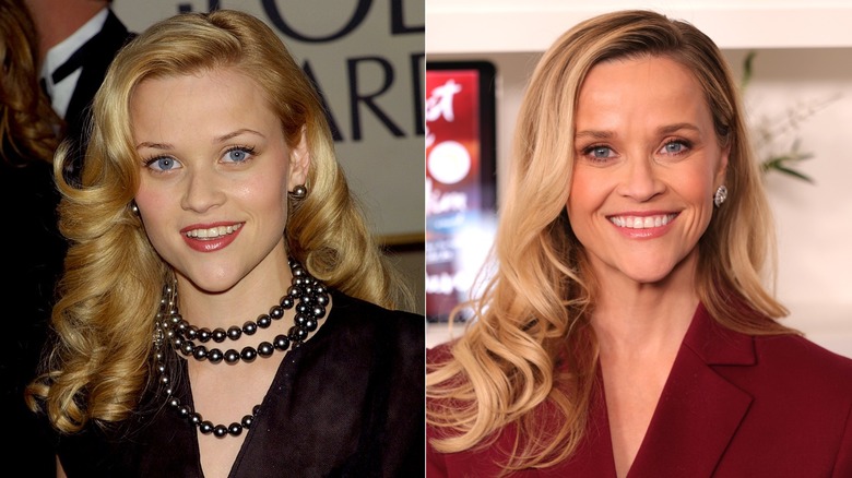 Reese Witherspoon en 2001 y 2026