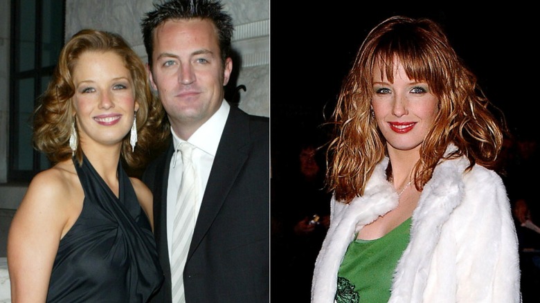 Kelly Reilly con Matthew Perry y con bata blanca