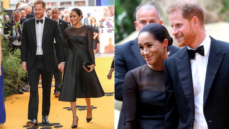Meghan Markle y el príncipe Harry en 2019