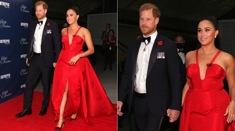 Meghan Markle y el príncipe Harry en 2021