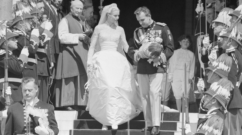 Boda de Grace Kelly y el Príncipe Rainiero de Mónaco 1956
