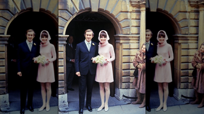 La boda de Audrey Hepburn y la Dra. Andrea Dotti, 1969