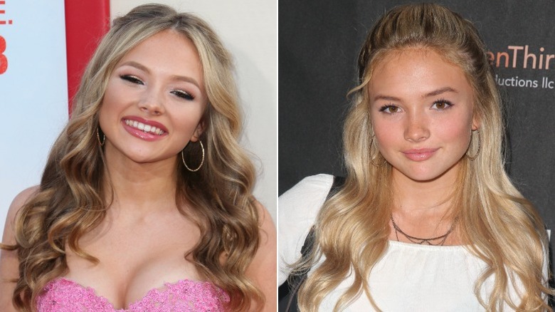 Natalie Alyn Lind asiste a un evento de Halloween y un estreno en Los Ángeles