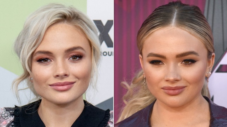 Natalie Alyn Lind en un evento de Fox y en los iHeart Radio Music Awards