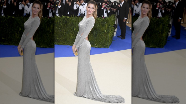 Gisele Bündchen en la Met Gala 2017 en la ciudad de Nueva York en mayo de 2017