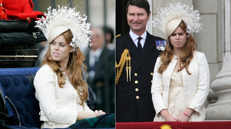 Princesa Beatriz en Trooping the Colour en 2007