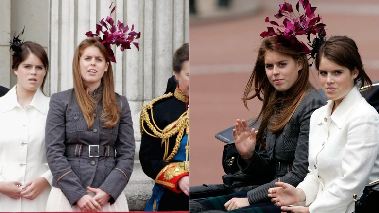 Princesa Beatriz en Trooping the Colour en 2005