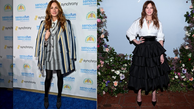 Julia Roberts en 2022 y 2024
