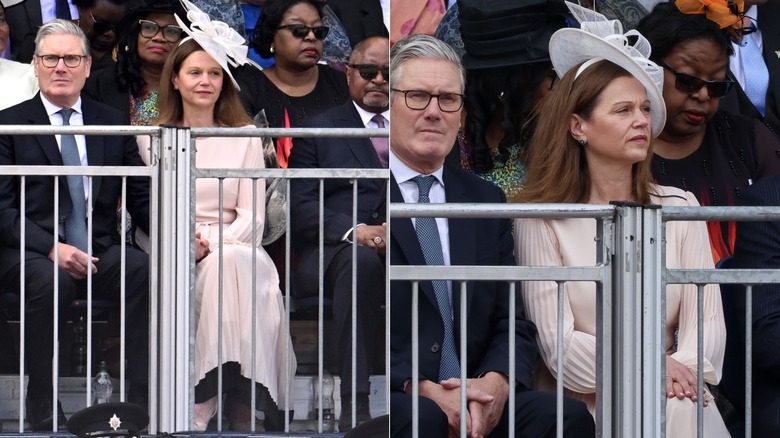 Victoria y Keir Starmer en Trooping the Color 2026.