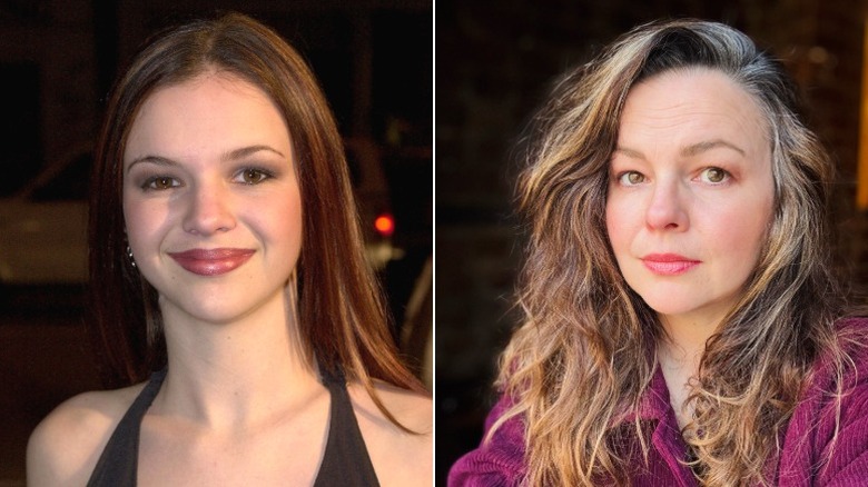 Amber Tamblyn en 2001 en una fiesta y en una foto de 2026