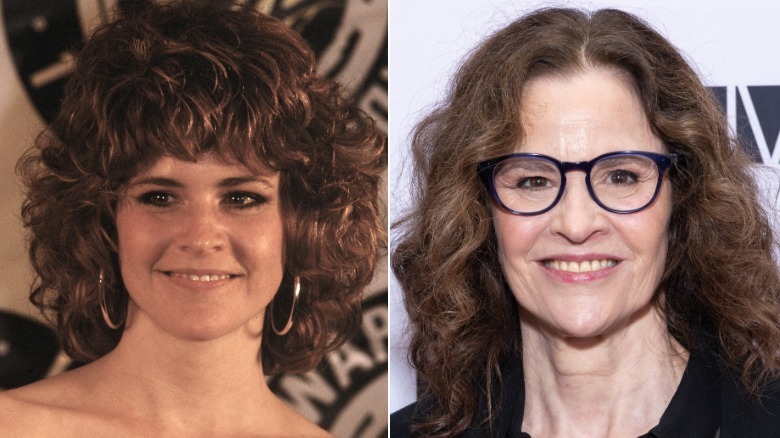 Comparación lado a lado de Ally Sheedy a lo largo de los años.