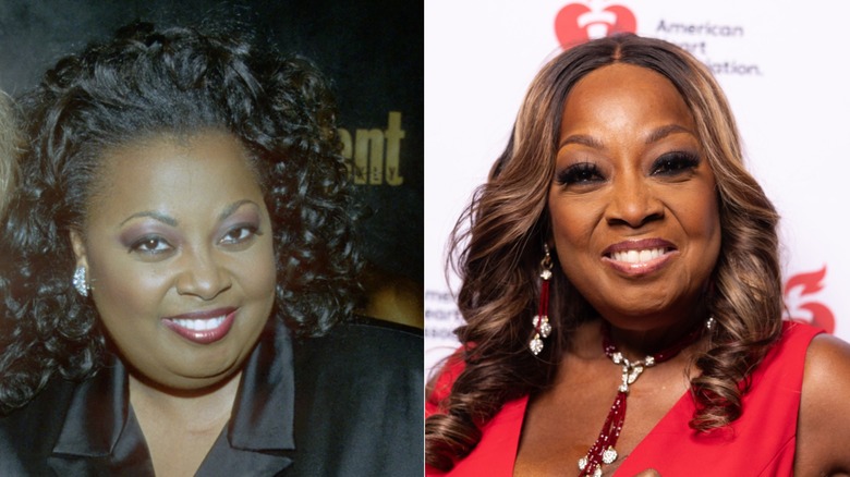 Fotografías una al lado de la otra de Star Jones en 1999 (izquierda) y 2026 (derecha)