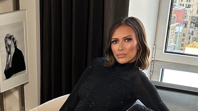Paulina Gretzky con un corte de pelo lob en Nueva York