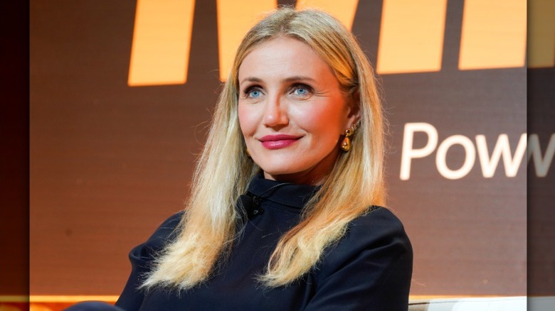 Cameron Diaz en una cumbre de Fortune