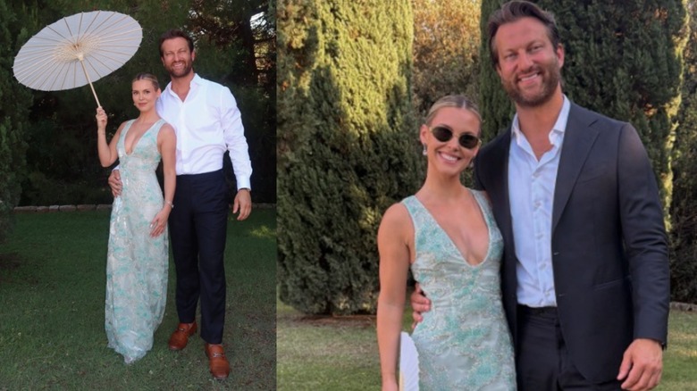 Anna Redman en la boda de Blake Horstmann y Giannina Gibelli.