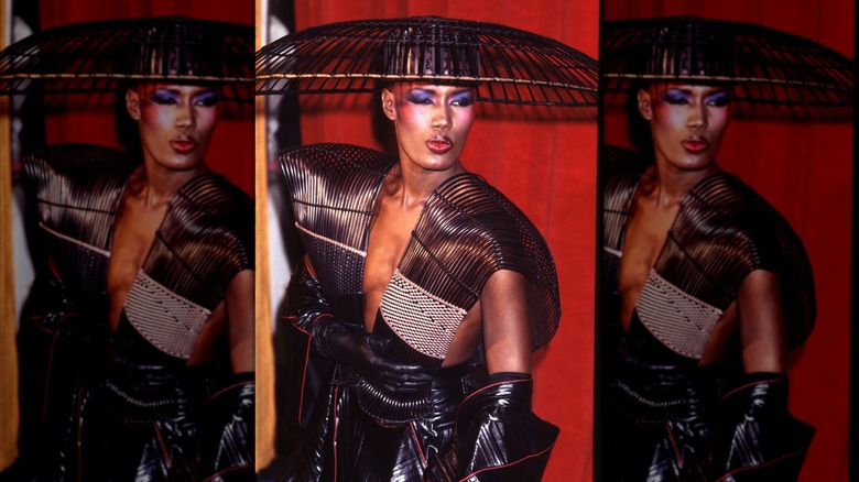 Grace Jones en los premios Grammy de 1983