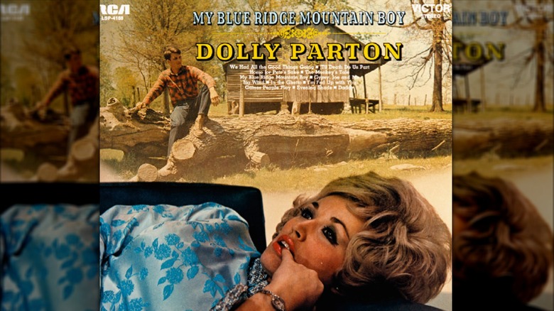 Dolly Parton "Mi chico de la montaña Blue Ridge" portada del álbum