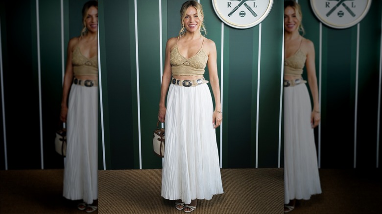 Sienna Miller en Wimbledon en 2025
