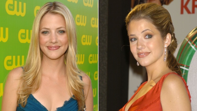 Julie Gonzalo con cabello rubio claro y oscuro.