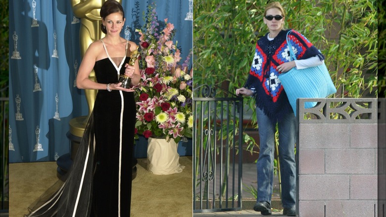 Julia Roberts en 2001 y 2003