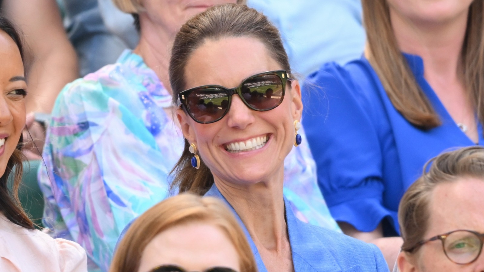 Las gafas de sol tipo ojo de gato de Kate Middleton en Wimbledon 2026 favorecen todas las formas del rostro