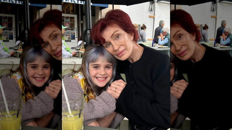 Sharon Osbourne y su nieta Andy Rose