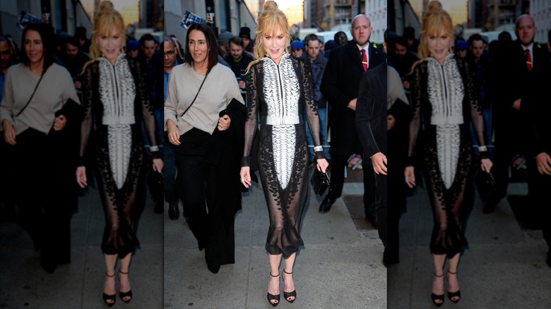 Nicole Kidman en abril de 2026 en el estreno de  "Margo tiene problemas de dinero"