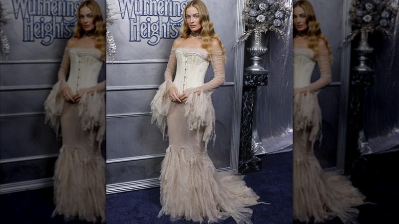 Margot Robbie promocionando 