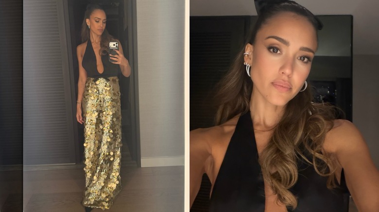 El look de Jessica Alba para la boda de Taylor Swift y Travis Kelce en 2026
