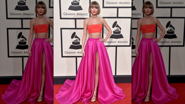 Taylor Swift en la 58ª entrega anual de los premios Grammy en Los Ángeles en febrero de 2016