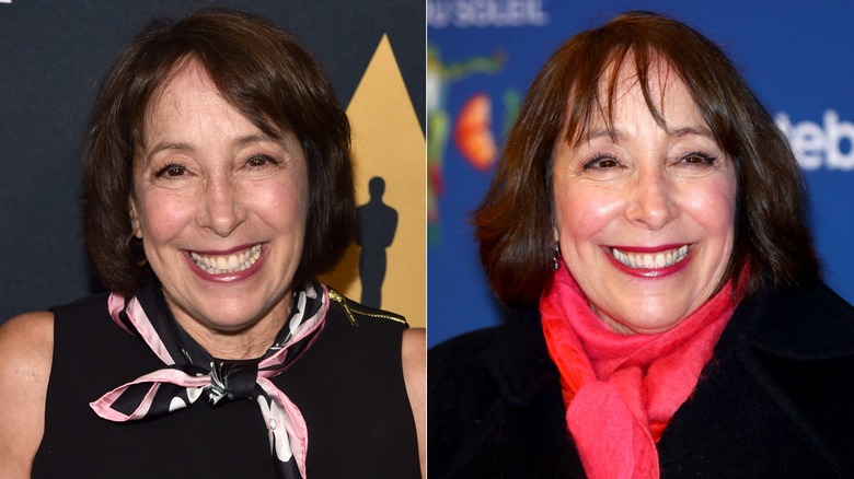Didi Conn en 2019 y 2018 con un bob corto marrón
