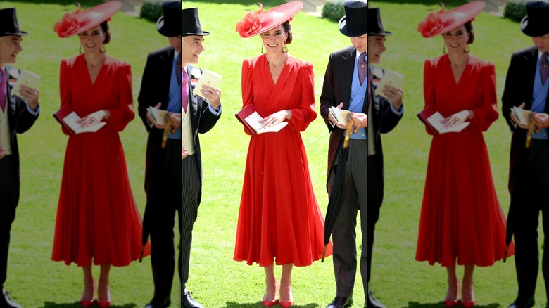 Catalina, princesa de Gales en el cuarto día del Royal Ascot en Ascot, Inglaterra, en junio de 2023