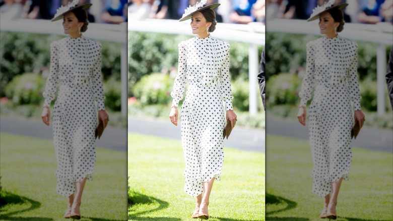 Catalina, duquesa de Cambridge en el cuarto día del Royal Ascot en Ascot, Inglaterra, en junio de 2022