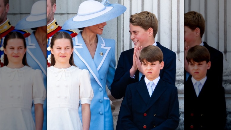 Kate Middleton en junio de 2026 con Charlotte, Louis y George