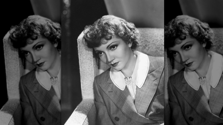 Claudette Colbert alrededor de los años 40