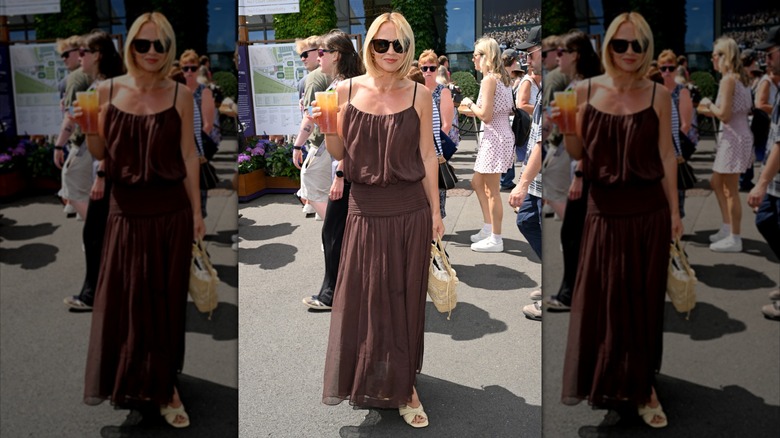 Kimberley Walsh en Wimbledon 2026.