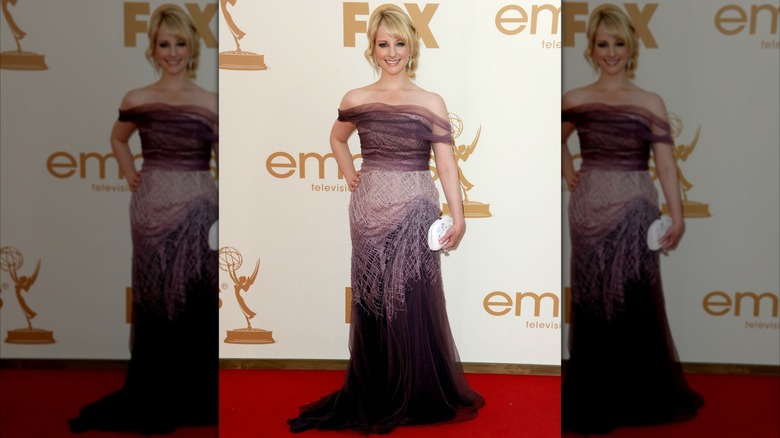 Melissa Rauch en los premios Emmy 2011