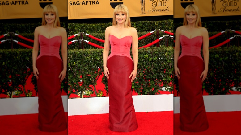 Melissa Rauch en los premios del Sindicato de Actores 2015