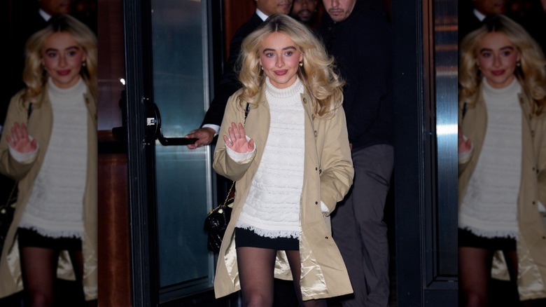 Sabrina Carpenter es vista el 7 de noviembre de 2025 en la ciudad de Nueva York