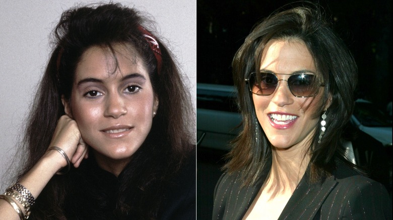 Comparación lado a lado de Jami Gertz a lo largo de los años.