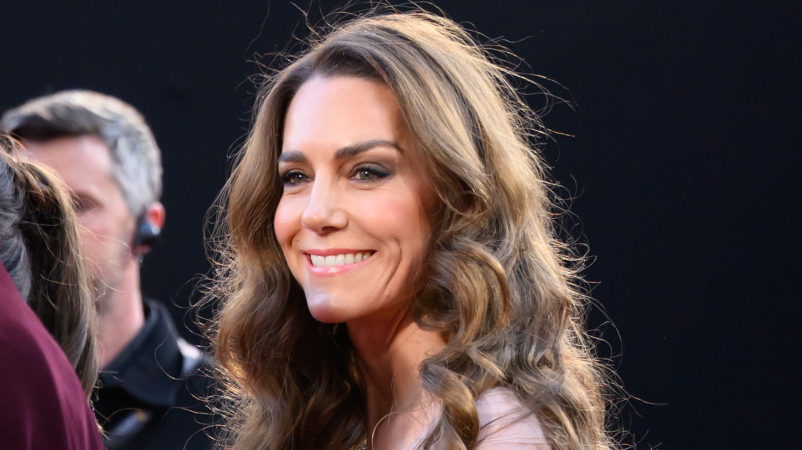 Raras veces pudimos vislumbrar el cabello natural de Kate Middleton
