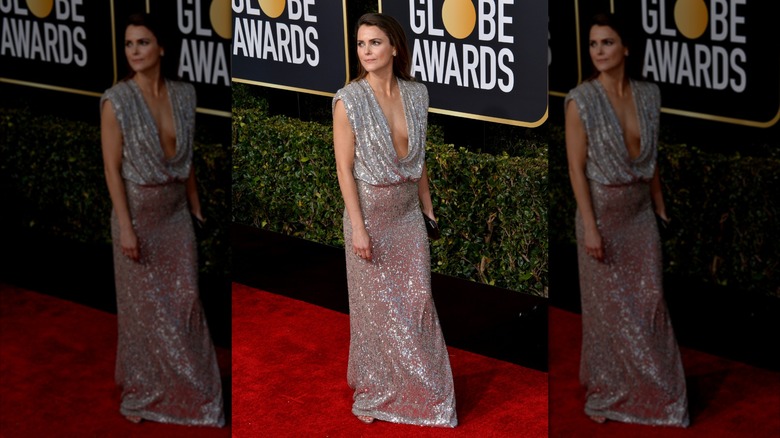 Keri Russell en los Globos de Oro 2019 en el Hotel Beverly Hilton