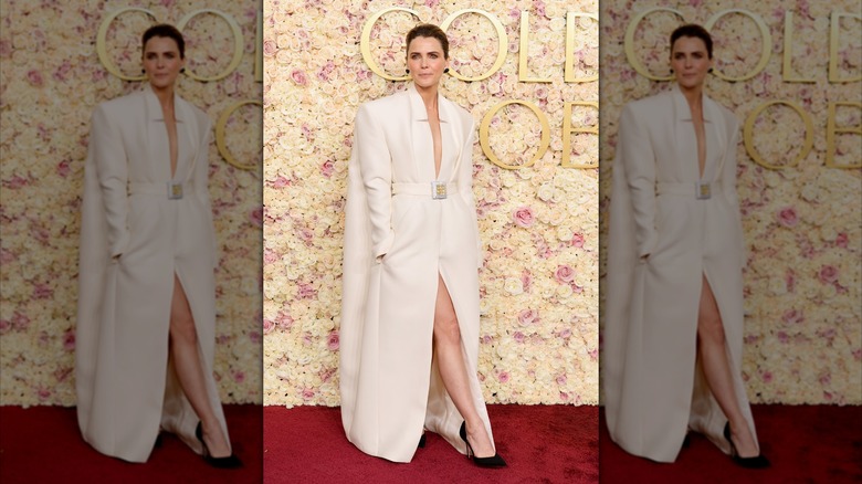 Keri Russell asiste a la 82a edición anual de los Globos de Oro en el Beverly Hilton el 5 de enero de 2025 en Beverly Hills