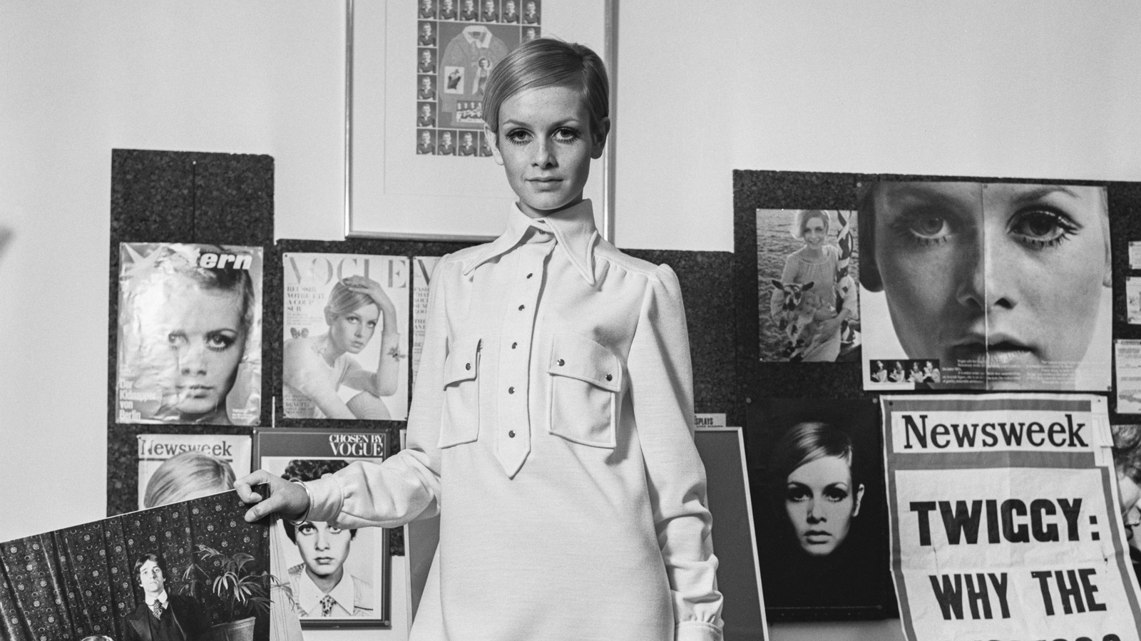 9 fotos retrospectivas de la modelo Twiggy de los años 60 que capturan perfectamente el ambiente de la época