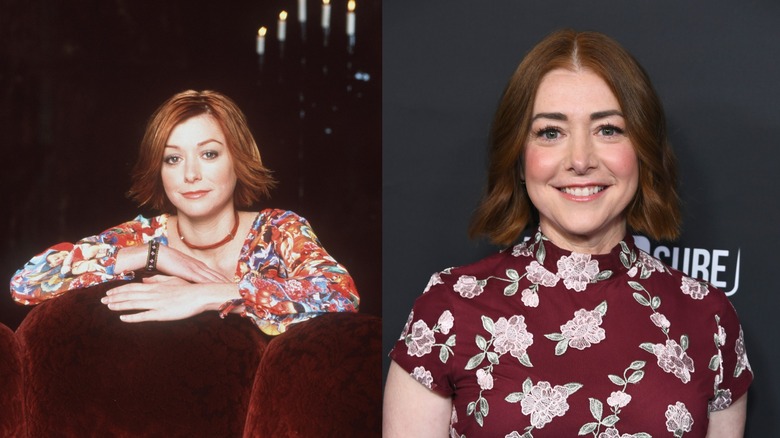 Alyson Hannigan fotografiada como Willow en 