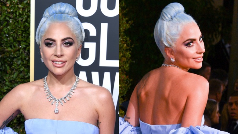 Lady Gaga en los Globos de Oro 2019