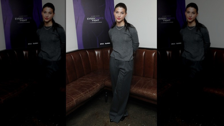 Phoebe Gates asiste al estreno de "LA LUCHA DE TODOS" Una serie In Bloom sobre la libertad reproductiva" en Metrograph el 21 de octubre de 2024 en la ciudad de Nueva York
