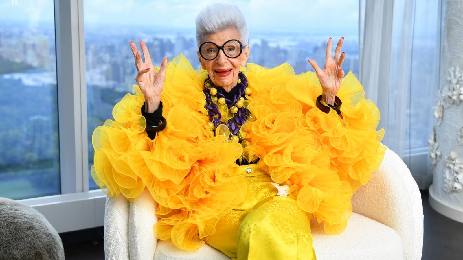 Cita del día de Iris Apfel: 'La moda se puede comprar, pero el estilo...'
